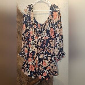 Floral Print Women's Dress